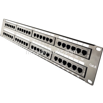 Panel tampalan ethernet rumah 48 port RJ45